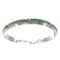 Sterling Silver Turquoise Inlay Link Bracelet AX54767