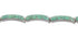 Authentic Sterling Silver Turquoise Link Bracelet AX54937