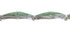 Turquoise Southwest Sterling Silver Link Bracelet AX54627