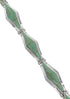 Turquoise Southwest Sterling Silver Link Bracelet AX54627