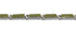Turquoise Southwestern Silver Link Bracelet EX54174
