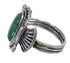 Turquoise Southwest Sterling Silver Ring Size 7-1/2 EX56255
