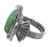Southwestern Turquoise Sterling Silver Ring Size 5-1/4 EX56292