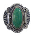 Turquoise Genuine Sterling Silver Ring Size 6-1/4 EX56293