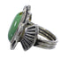 Genuine Sterling Silver Turquoise Ring Size 4-3/4 EX56294