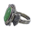 Southwest Turquoise And Sterling Silver Ring Size 5-1/4 EX56304