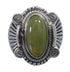 Turquoise Southwestern Sterling Silver Ring Size 6-1/2 EX56311