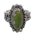 Southwestern Sterling Silver Turquoise Ring Size 5-1/4 EX56337