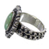 Turquoise And Genuine Sterling Silver Ring Size 6-1/4 EX56348