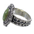 Authentic Sterling Silver Turquoise Ring Size 7-3/4 EX56361