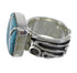 Sterling Silver And Turquoise Southwest Ring Size 4-1/4 YX87708