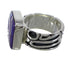 Magenta Turquoise Southwestern Silver Ring Size 4-3/4 AX61012
