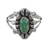 Turquoise Authentic Sterling Silver Ring Size 5-3/4 AX61221