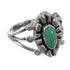 Turquoise Authentic Sterling Silver Southwest Ring Size 4-3/4 AX61224