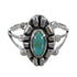 Silver Turquoise Southwestern Ring Size 6-1/2 AX61439