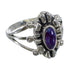 Southwestern Magenta Turquoise Silver Jewelry Ring Size 5-3/4 AX64208