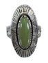 Silver And Tuquoise Southwest Jewelry Ring Size 5-3/4 VX56902
