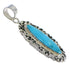 Turquoise And Sterling Silver Southwest Pendant Jewelry WX58025