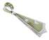 Southwest Turquoise And Opal Inlay Silver Pendant VX55547