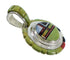 Southwest Silver Multicolor Slide Pendant Jewelry VX55785