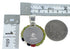 Southwest Silver Multicolor Slide Pendant Jewelry VX55785
