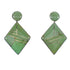 Sterling Silver Turquoise Inlay Post Earrings RX56065