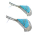 Turquoise Inlay Sterling Silver Post Earrings RX56114