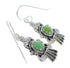 Southwest Sterling Silver Turquoise Hook Earrings RX55776
