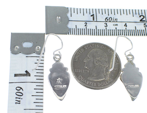 Multicolor Authentic Sterling Silver Hook Dangle Earrings RX56673