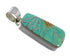 Genuine Sterling Silver And Turquoise Inlay Southwest Pendant WX58513