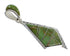 Southwest Sterling Silver And Turquoise Slide Pendant WX58518