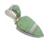Turquoise Inlay Sterling Silver Southwest Pendant WX58542