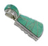 Southwest Turquoise Inlay Silver Slide Pendant WX58660