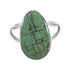 Sterling Silver And Turquoise Inlay Southwest Ring Size 6-3/4 WX58734