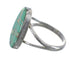 Opal And Turquoise Inlay Silver Southwest Ring Size 5-3/4 RX57613