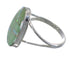 Turquoise Opal Inlay Genuine Sterling Silver Ring Size 7-1/4 RX57747
