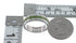 Silver And Turquoise Inlay Ring Size 6-1/2 VX58389