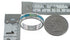 Southwest Silver Turquoise And Opal Inlay Ring Size 6-1/2 RX57526