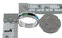 Southwest Sterling Silver Multicolor Inlay Jewelry Ring Size 4-3/4 VX58675
