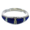 Southwestern Sterling Silver Lapis And Opal Inlay Ring Size 7-1/4 RX59170