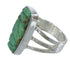 Southwest Turquoise And Genuine Sterling Silver Jewelry Ring Size 5 VX57360