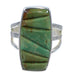 Turquoise And Sterling Silver Jewelry Southwest Ring Size 5-1/2 VX57362