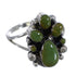 Authentic Sterling Silver Turquoise Ring Size 8-1/4 RX60372