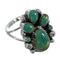 Turquoise Genuine Sterling Silver Ring Size 5-3/4 RX60384