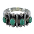 Turquoise Authentic Sterling Silver Ring Size 6-3/4 RX60612