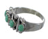 Southwest Sterling Silver Turquoise Ring Size 5 RX60624