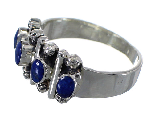 Lapis Authentic Sterling Silver Ring Size 5 RX60706