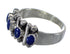 Lapis Authentic Sterling Silver Ring Size 5 RX60706