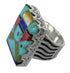 Sterling Silver Multicolor Southwest Ring Size 5-1/2 YX76170
