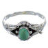 Authentic Sterling Silver And Southwest Turquoise Ring Size 5-1/2 RX59627